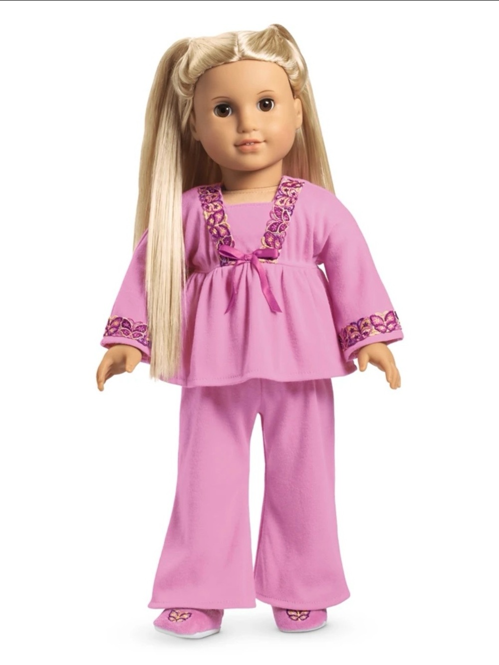 American girl Julie’s Butterfly Pajamas Replacement Slipper Only